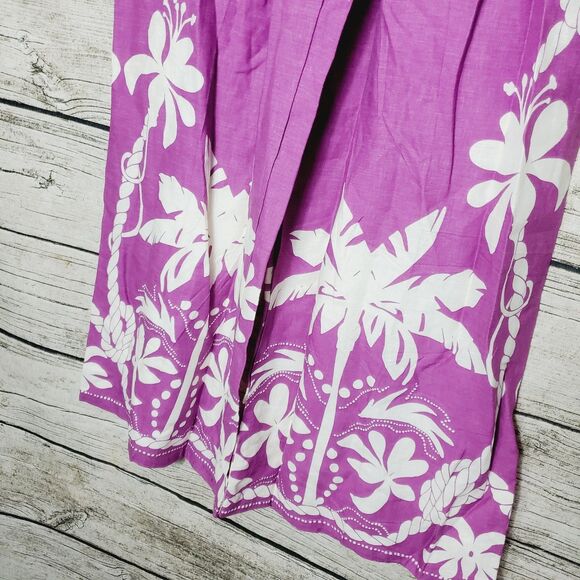 Rachel Zoe Pink Elastic Comfort Waistband Vacation Pants Size Small NWT - Picture 3 of 10